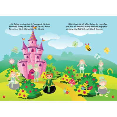 Sách - Bóc Dán Hình Thông Minh - Công Chúa Nhỏ - Little Princess - Tập 1 - Việt Thư