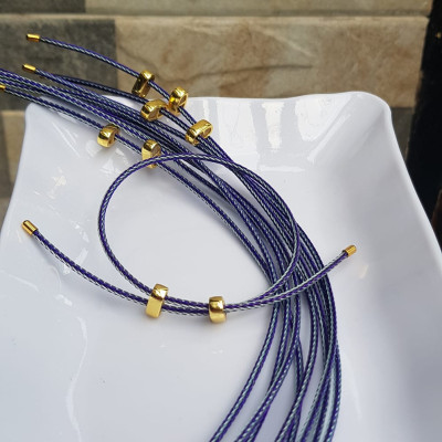 Dây thun XANH DƯƠNG dẻo 2mm phối vòng tay Charm hạt đá hạt lu thống Size dây nhỏ 2mm Nữ đã có hạt lu thống thì đây chính là sợi dây thun XANH DƯƠNG phối với hạt lu thống đeo xinh ạ