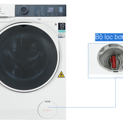 Máy Giặt Sấy Electrolux EWW1024P5WB - 10kg - Hàng Chính Hãng