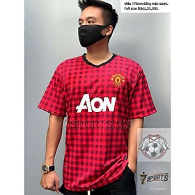 Áo Bóng Đá Retro Manchester United 2012 - Sân Nhà bản cao cấp vải Cotton Polyester