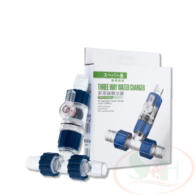 Van khóa Marine Three Way Water Changer chia ống T thay nước bể cá tép thủy sinh