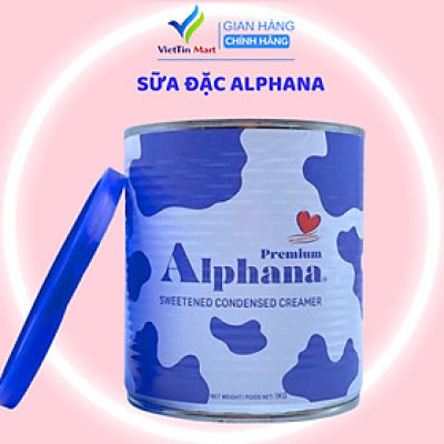Sữa đặc Premium Alphana nhập khẩu Malaysia lon 1KG