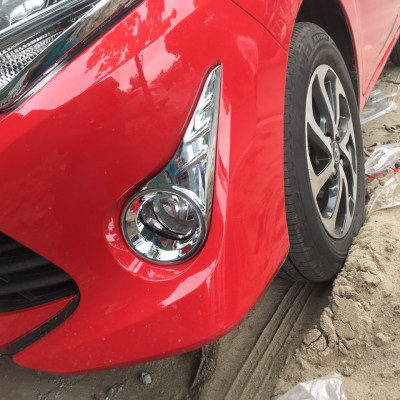 ỐP ĐÈN GẦM MẠ CROM DÀNH CHO XE TOYOTA Wigo
