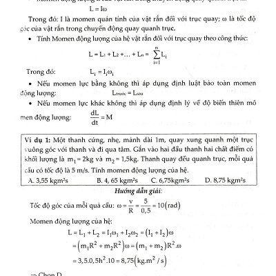 Kĩ Thuật Giải Nhanh Bài Tập Trắc Nghiệm Vật Lí 12 (Tập 1) 