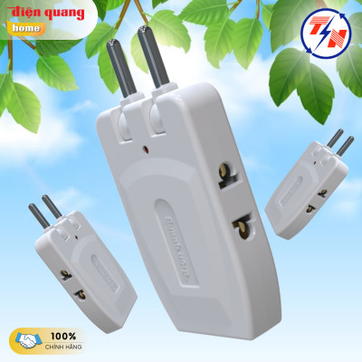 Ổ cắm xoay gấp gọn Điện Quang ĐQ ESK RT