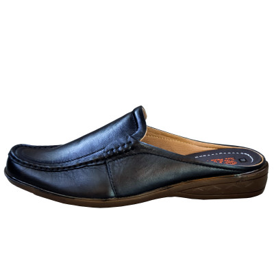 Dép bít mũi nam da bò thật HÀ NAM cao cấp  GSB2051