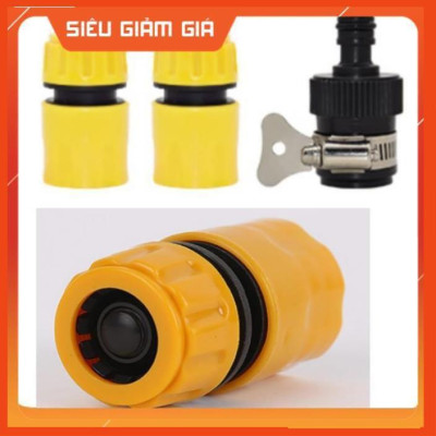 Bộ dây vòi xịt nước rửa xe,tưới cây .tăng áp 3 lần,loại 3m,5m 206701-3 đầu đồng,cút,nối nhựa đ+ tặng túi đựng bút