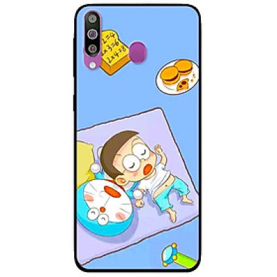 Ốp lưng dành cho Samsung Galaxy M30 mẫu Mèo Và Nô Ngủ