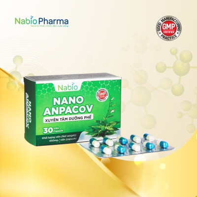 TPBVSK Nano Anpacov - bảo vệ và tăng cường sức khoẻ hệ hô hấp
