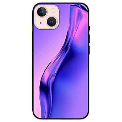 Ốp lưng dành cho Iphone 13 Mini - Iphone 13 - Iphone 13 Pro -  Iphone 13 Pro Max - Đường Cong Tím Xanh
