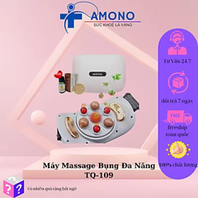 Đai Massage Bụng Hỗ Trợ tan Mỡ Bụng, Xoa Bóp Cùng Lúc Làm Nóng, Mát Xa Cổ Vai Lưng Đùi  Megou TY-308 BH 1 Năm - Podi92