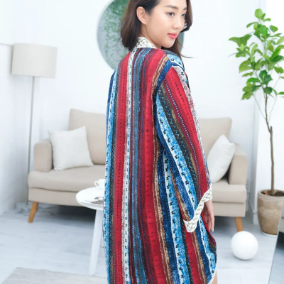 Áo Kimono LMcation Naomi - Màu Thổ Cẩm