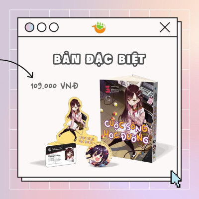 Sách - Cuộc Sống Học Đường - Tập 3 - Sadoru Chiba - AZ Việt Nam