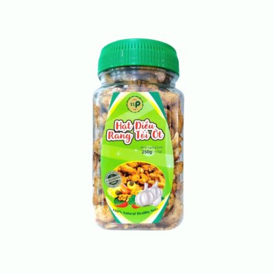 HẠT ĐIỀU RANG TỎI ỚT TÂN LỘC PHÁT COMBO 2 HŨ - MỖI HŨ 250G