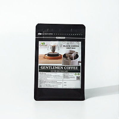 Cà phê phin giấy Goce - Cafe đen - Black Coffee - 75g