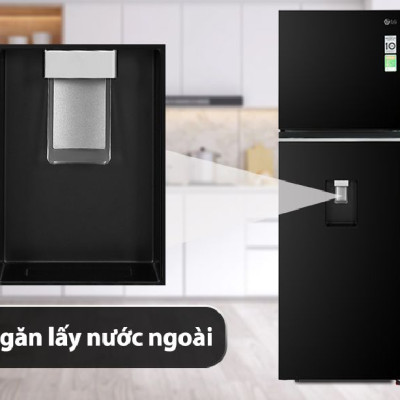 Tủ lạnh LG Inverter 334 lít LTD33BLM - HÀNG CHÍNH HÃNG - CHỈ GIAO HCM