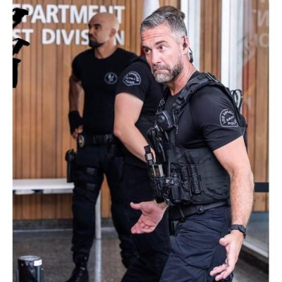 Áo thun ôm sát LAPD SWAT _chiến thuật