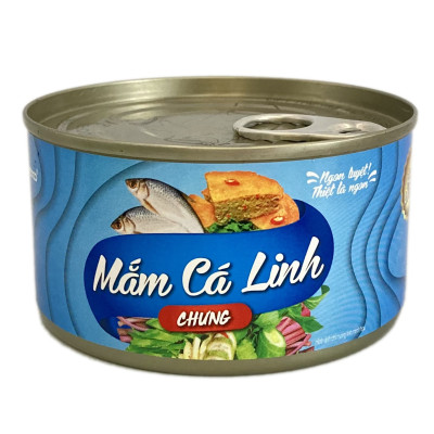 COMBO - Thùng (06 hộp)  2 hộp Mắm Cá Linh Chưng + 2 hộp Cá Linh Kho Mía + 2 hộp Cá Mè Vinh Kho Lạt - Antesco