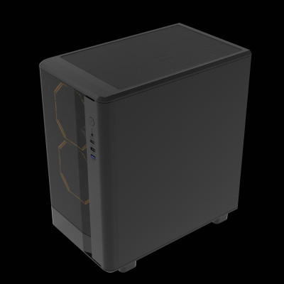 VỎ CASE MÁY TÍNH DARKFLASH DB330M MESH (Full M-ATX) - Hàng chính hãng