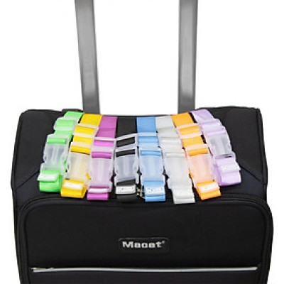 [Quà tặng ngẫu nhiên không bán] Dây buộc hành lý đa năng treo đồ điều chỉnh độ dài tùy thích