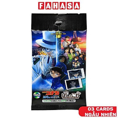 Thẻ Nhân Phẩm Pack Card Pola Detective Conan Movie 27: Ngôi Sao 5 Cánh 1 Triệu Đô - Movic 21145339 (3 Cards Ngẫu Nhiên/Túi)