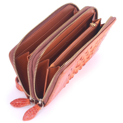  Ví nữ da cá sấu màu vàng bò HJ93201-3208-3212