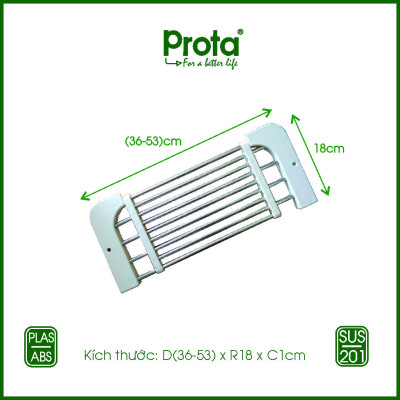 [CHÍNH HÃNG] Giá kệ inox gác bồn rửa chén Prota, dày, bền, hạn chế bị gỉ sét- Bảo hành 12 tháng – Cam kết 1 đổi 1