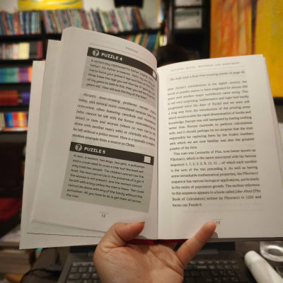 Sách - A Brief History of Puzzles by William Hartston - Baffling Brainteasers from the Sphinx to Sudoku