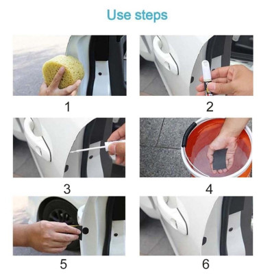 Bút tẩy xóa vết trầy xước dăm, xước lộ màu trên ô tô xe máy ColorEASY 4 màu đen, ghi, đỏ, trắng