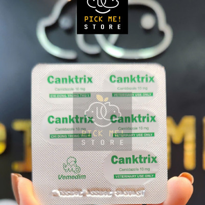 Vemedim Canktrix Viên Uống Viem Loet Miệng, Bị Đẹn Miệng ở Chim cảnh, Bồ câu, Gà, Gà Tây