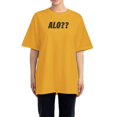 Áo Thun Nữ 100% Cotton In Chữ ALO Form Rộng Oversize Tay Lỡ