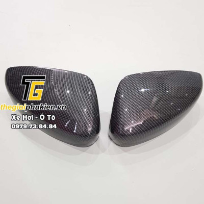 Bộ ốp gương chiếu hậu Mazda 3 2015-2019 vân Carbon cap cấp