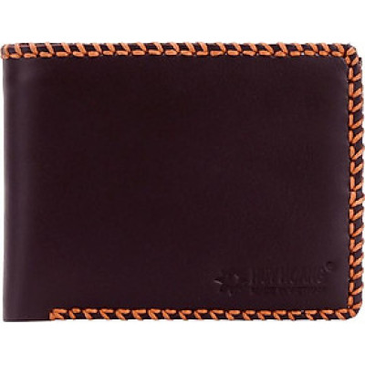 Ví Nam Đan Viền Huy Hoàng HT2136 (12.5 x 10 cm) - Nâu