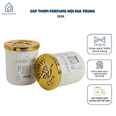 Sáp Thơm Phòng Khử Mùi  200g Nội Địa Trung, Lọ Thơm Phòng Vệ Sinh Lưu Hương Lâu Cho Không Gian Luôn Sạch Và Thơm - HÀNG CHÍNH HÃNG MINIIN