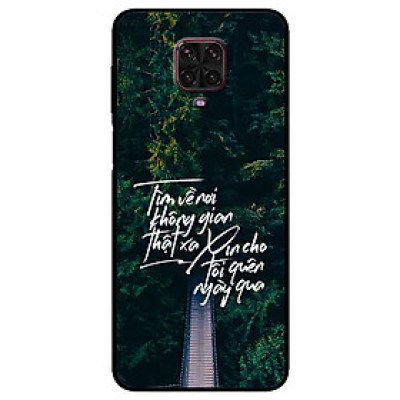 Ốp lưng dành cho Xiaomi Mi Redmi Note 9s - Note 9 Pro - Note 9 Pro Max - mẫu Tìm Về Nơi Xaa