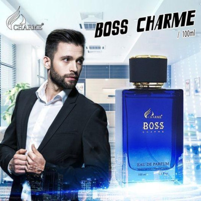 Nước hoa nam cao cấp, Charme Boss, nước hoa phương đông, hương thơm mạnh mẽ, lưu hương lâu, dành cho nam, 100ml