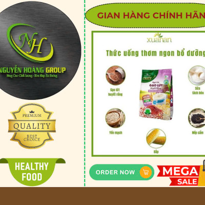 COMBO 6 :Gói Ngũ Cốc Gạo Lứt Huyết Rồng Ít Đường 400g