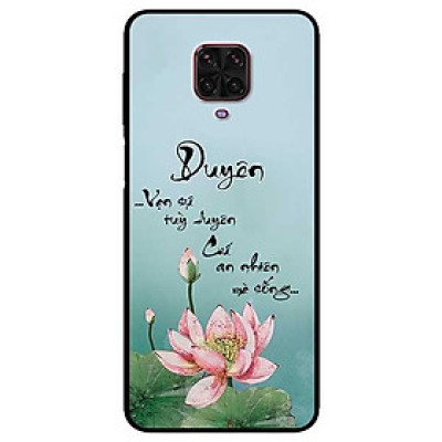 Ốp lưng dành cho Xiaomi Mi Redmi Note 9s - Note 9 Pro - Note 9 Pro Max - mẫu Sen An Nhiên Mà Sống