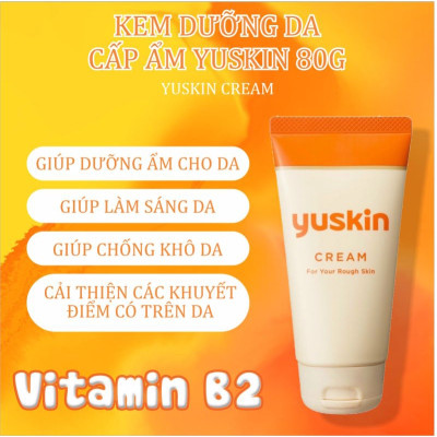 Kem Dưỡng Da Cấp Ẩm Dành Cho Da Khô Nứt Nẻ Yuskin Cream (Tuýp 80 G)