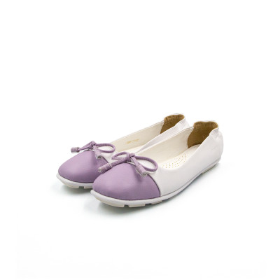 Giày Búp Bê Phối Nơ Da Micro Siêu Nhẹ TMW32305