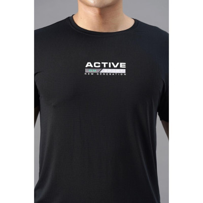 Áo Thun Thể Thao Nam AM SPORT1 TSM234 Cổ Tròn Thoáng Khí, Không Bai Xù, Nhanh Khô, Co Giãn Tốt