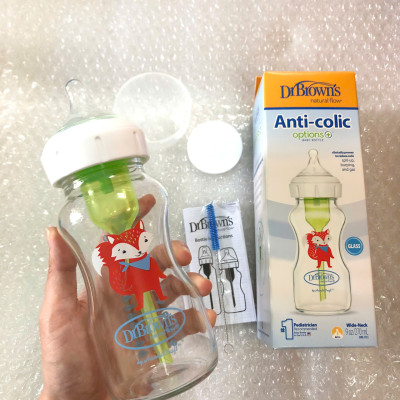 [ WB91622-CH ] Bình sữa thuỷ tinh Dr.Brown