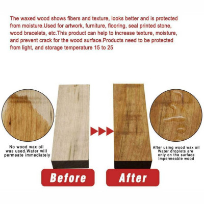 Sáp ong Beewax vệ sinh đánh bóng đồ gỗ nội thất chống thấm thành phần tự nhiên 103gr tặng kèm 2 khăn vải 