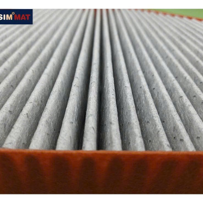 Lọc gió điều hòa cao cấp Macsim N95 xe ô tô Porsche Macan 2014 -2017  (mã MS2450)