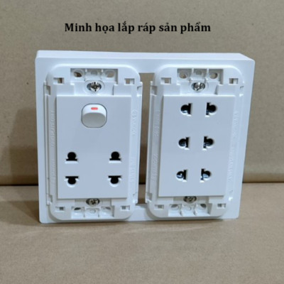 Đế nổi đôi CK157/D dành cho 2 mặt đơn Sino Vanlock