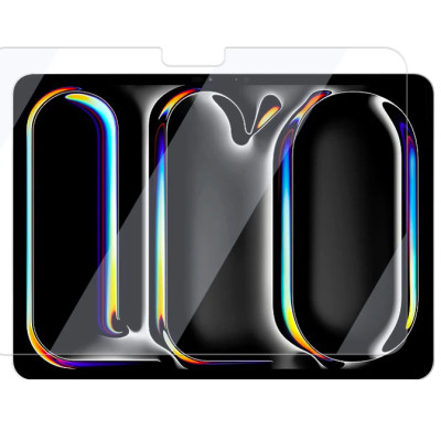 Miếng dán màn hình kính cường lực cho iPad Pro 13 inch M4 2024 , iPad Pro 11 inch M4 2024 , iPad A16 , Air 11 2025 , Air 13 2025 hiệu Pro Glass (mỏng 0.2 mm, vát cạnh 2.5D, chống trầy, chống va đập - hàng nhập khẩu