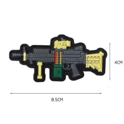 Patch_velcro PVC súng các loại dán ba lô, nón , quần áo , túi xách