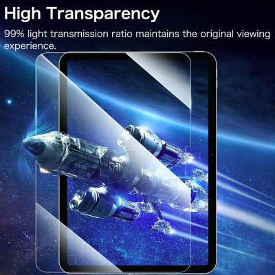 Miếng dán màn hình kính cường lực cho iPad Pro 13 inch M4 2024 , iPad Pro 11 inch M4 2024 , iPad A16 , Air 11 2025 , Air 13 2025 hiệu Pro Glass (mỏng 0.2 mm, vát cạnh 2.5D, chống trầy, chống va đập - hàng nhập khẩu