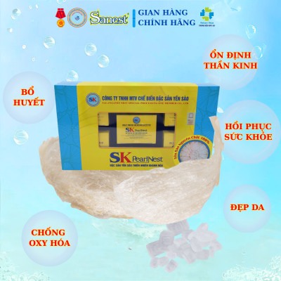 SKHPearlNest Khánh Hòa Đặc sản yến sào tinh chế hộp quà tặng (5 hộp 3g)