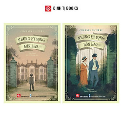 Sách - Những Kỳ Vọng Lớn Lao - Combo 2 Tập - Charles Dickens - Đinh Tị Books